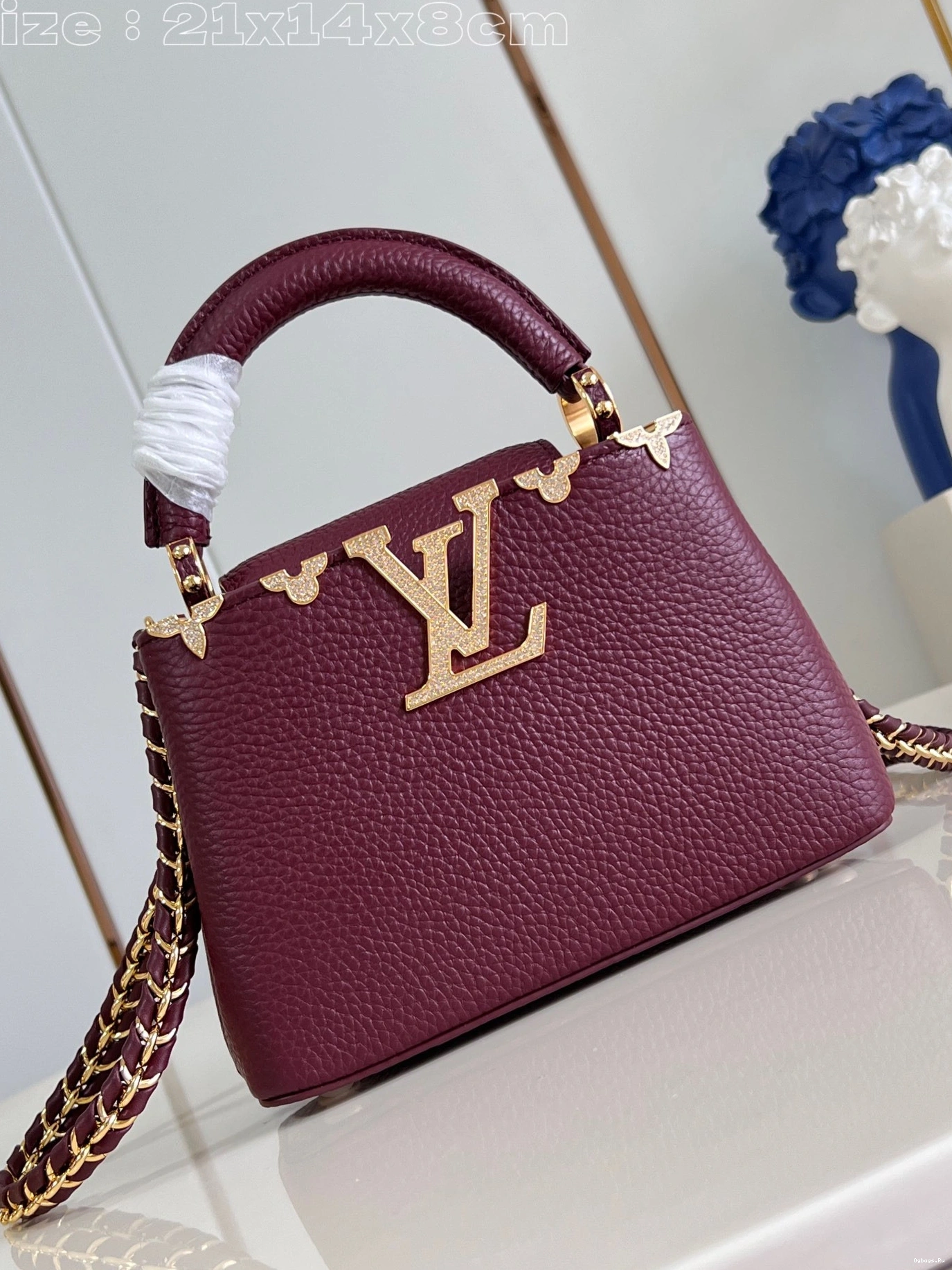 VUITTON LOUIS CAPUCINES MINI-21*14*8CM 0204